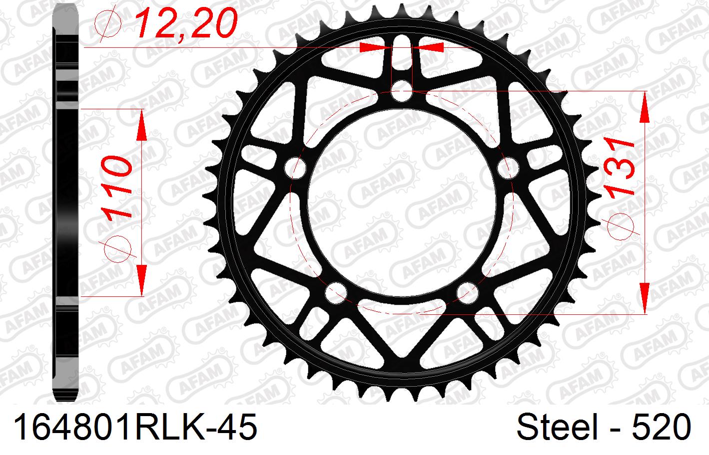 AFAM 164801RLK-45 AFAM 164801RLK-45