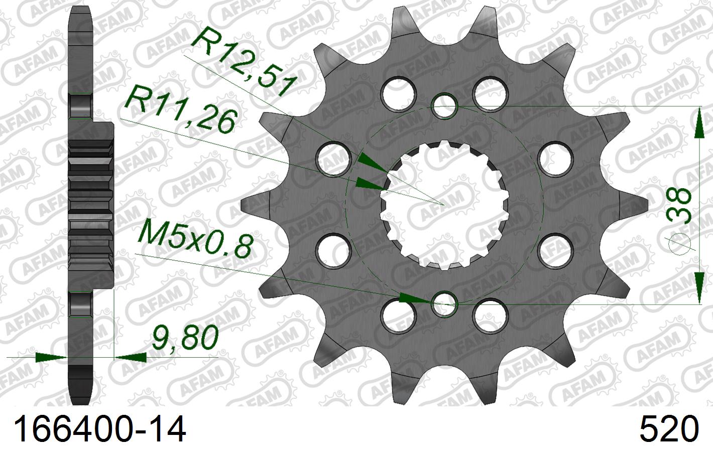 AFAM 166400-14 AFAM 166400-14