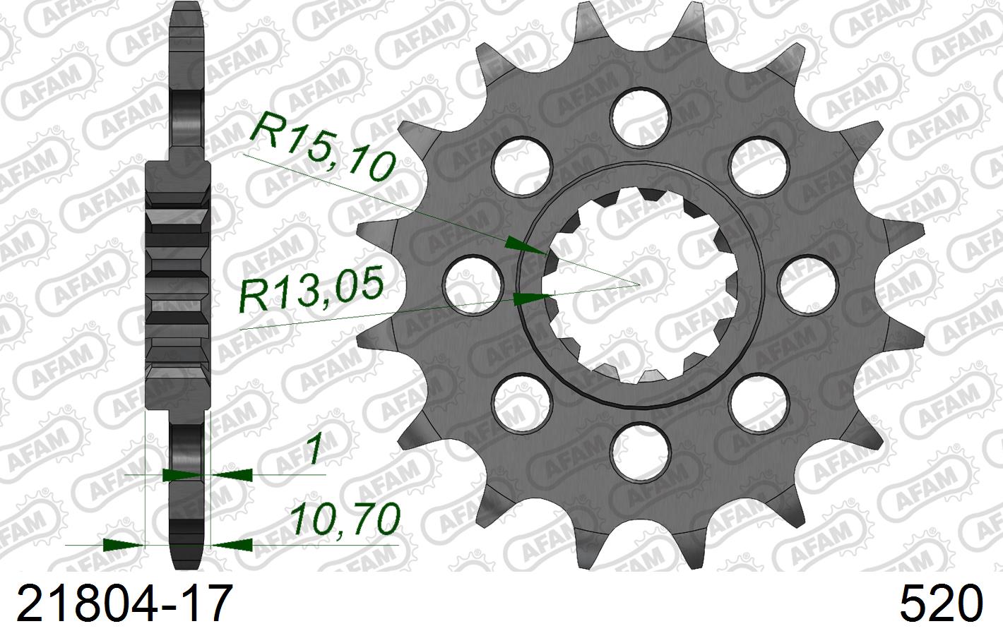 AFAM 21804-17 AFAM 21804-17