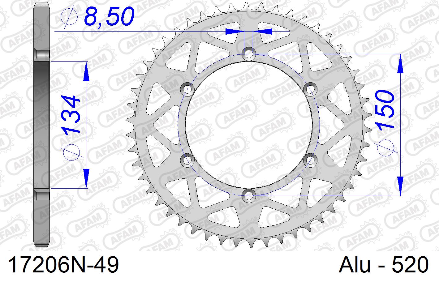 AFAM 17206N-49 AFAM 17206N-49