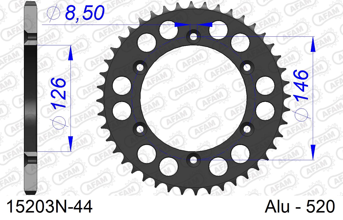 AFAM 15203N-44 AFAM 15203N-44