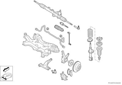 HERTH+BUSS JAKOPARTS N02804-VA HERTH+BUSS JAKOPARTS N02804-VA