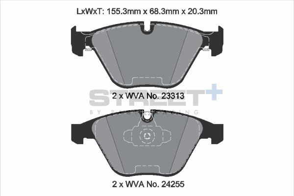 PAGID Racing T8025SP2001