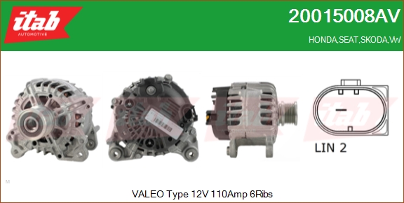 ITAB AUTOMOTIVE 20015008AV