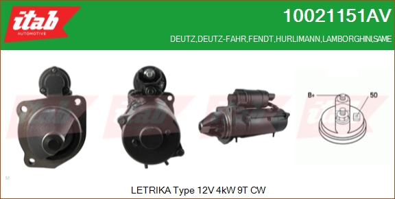 ITAB AUTOMOTIVE 10021151AV