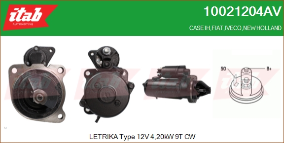 ITAB AUTOMOTIVE 10021204AV