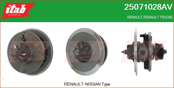 ITAB AUTOMOTIVE 25071028AV ITAB AUTOMOTIVE 25071028AV