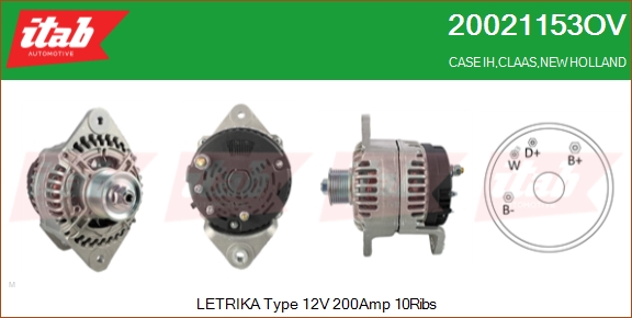 ITAB AUTOMOTIVE 20021153OV