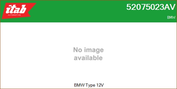 ITAB AUTOMOTIVE 52075023AV ITAB AUTOMOTIVE 52075023AV