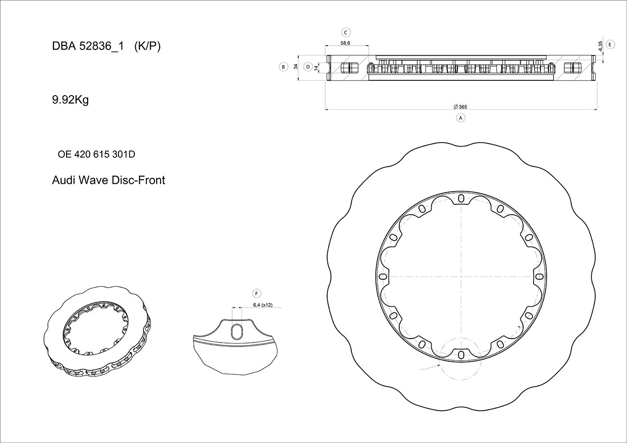 DBA Australia DBA52836WSLVXD