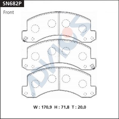 ADVICS SN682P ADVICS SN682P