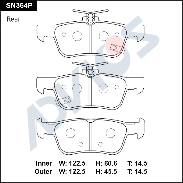 ADVICS SN364P ADVICS SN364P