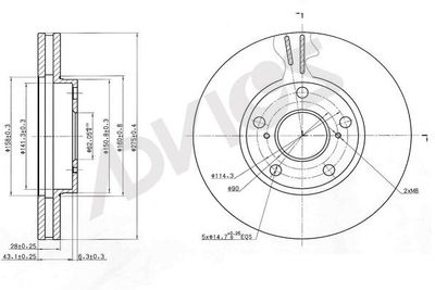 ADVICS A6F188B