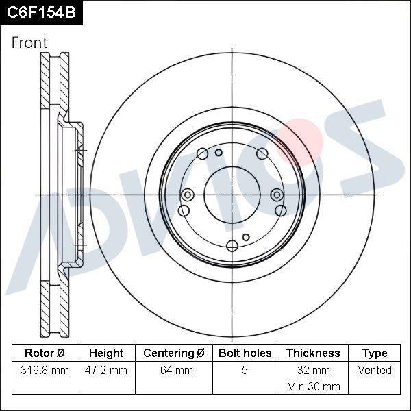 ADVICS C6F154B ADVICS C6F154B