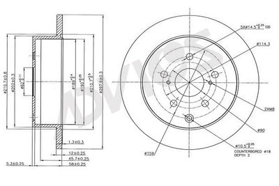 ADVICS A6R203B