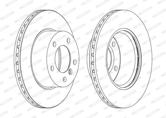 FERODO DDF1228C-1-D