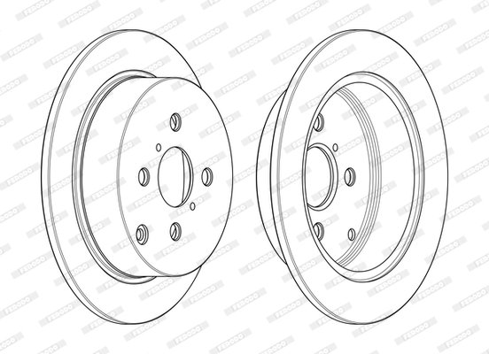 FERODO DDF1417C-D