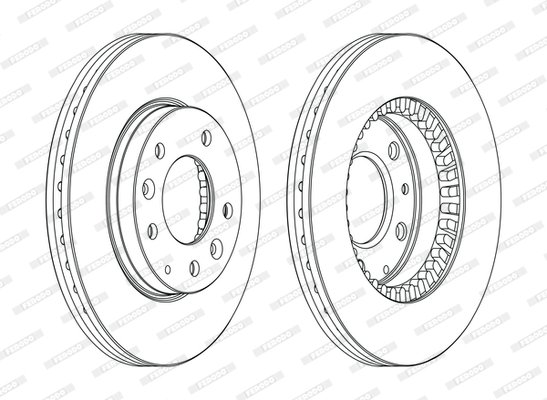FERODO DDF1278C-D