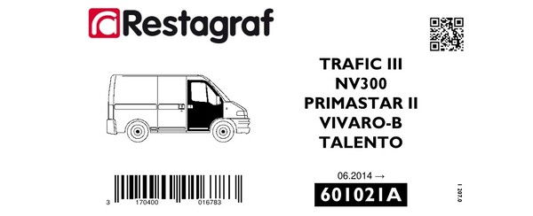 RESTAGRAF 601021A RESTAGRAF 601021A