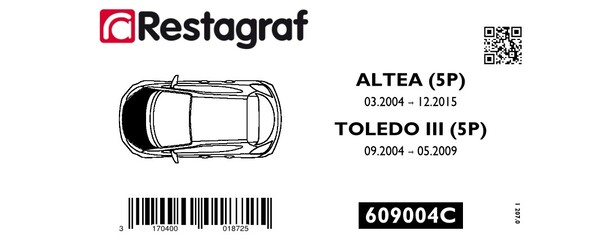 RESTAGRAF 609004C RESTAGRAF 609004C