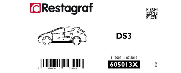 RESTAGRAF 605013X RESTAGRAF 605013X