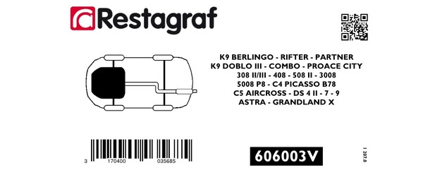 RESTAGRAF 606003V RESTAGRAF 606003V