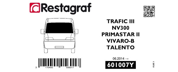 RESTAGRAF 601007Y RESTAGRAF 601007Y