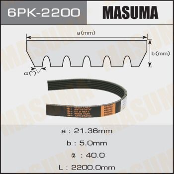 MASUMA 6PK-2200 MASUMA 6PK-2200