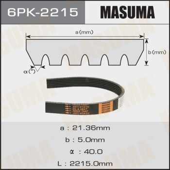 MASUMA 6PK-2215 MASUMA 6PK-2215