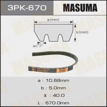 MASUMA 3PK-670