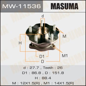 MASUMA MW-11536