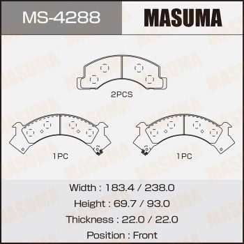 MASUMA MS-4288 MASUMA MS-4288