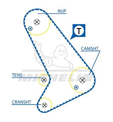 MICHELIN EngineParts SMATB0128