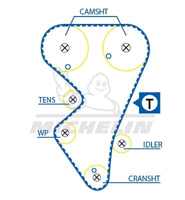 MICHELIN EngineParts SMATB0184