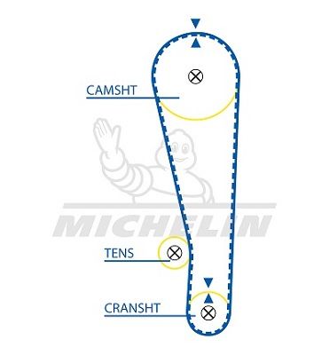 MICHELIN EngineParts SMATB0134