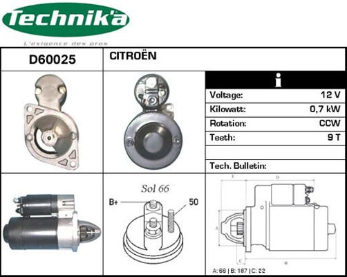 Technika D60025