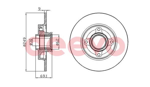 DEEVO BD22700