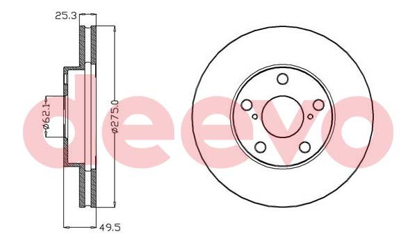 DEEVO BD15040