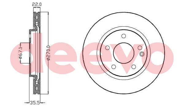 DEEVO BD15720