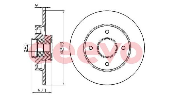 DEEVO BD22720