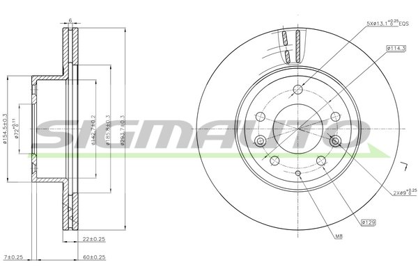 SIGMAUTO DBA736V