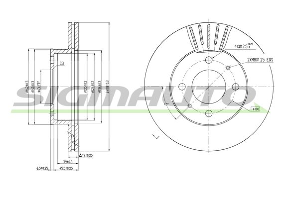 SIGMAUTO DBB632V