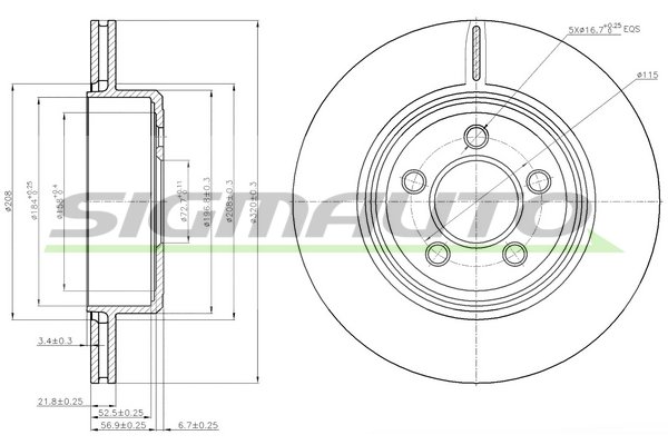 SIGMAUTO DBB766V