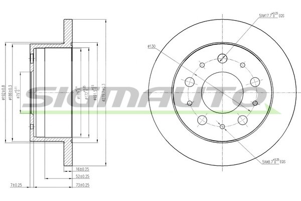 SIGMAUTO DBB574S