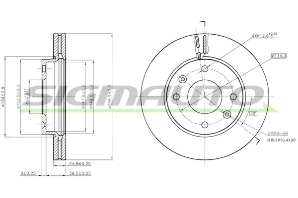 SIGMAUTO DBB614V