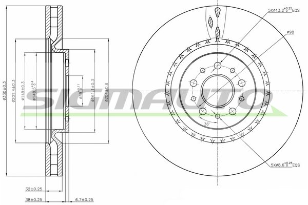 SIGMAUTO DBB183V