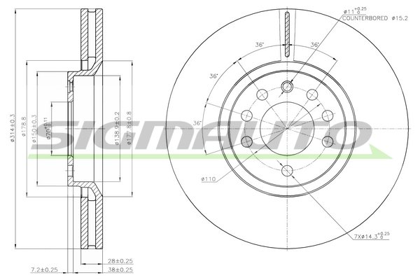 SIGMAUTO DBB237V