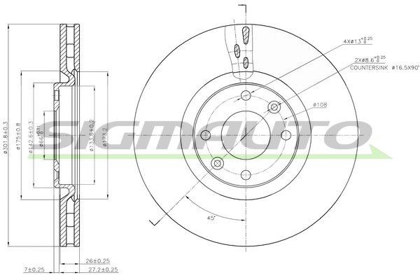 SIGMAUTO DBB676V