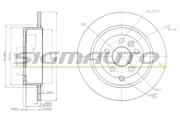 SIGMAUTO DBB578S