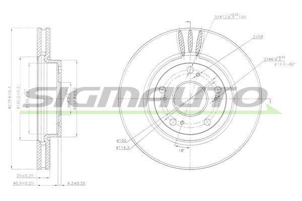 SIGMAUTO DBB557V